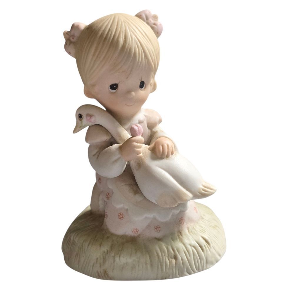 Vintage 1960 Enesco Precious Moments Figurine "God Is Love"